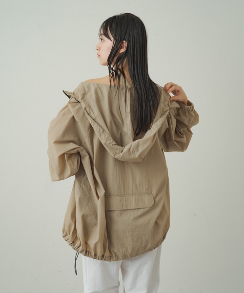 【撥水/抗菌防臭】マウンテンパーカー(パッカブル)（ナイロンジャケット）｜earthy（アーシー）