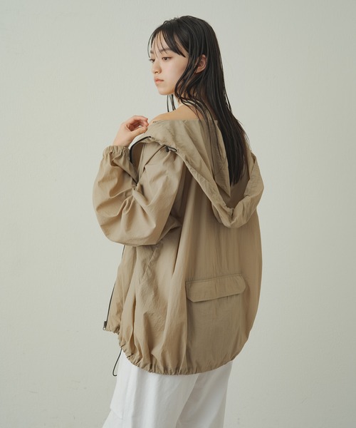 【撥水/抗菌防臭】マウンテンパーカー(パッカブル)（ナイロンジャケット）｜earthy（アーシー）