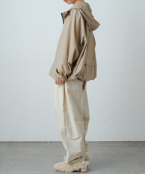 【撥水/抗菌防臭】マウンテンパーカー(パッカブル)（ナイロンジャケット）｜earthy（アーシー）