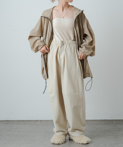 【撥水/抗菌防臭】マウンテンパーカー(パッカブル)（ナイロンジャケット）｜earthy（アーシー）