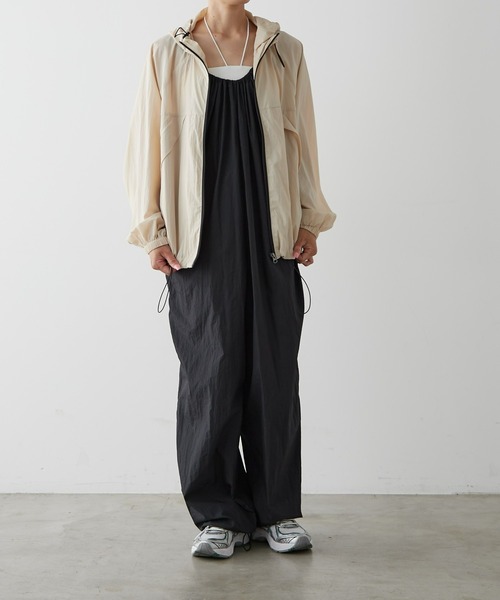 【撥水/抗菌防臭】マウンテンパーカー(パッカブル)（ナイロンジャケット）｜earthy（アーシー）