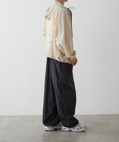 【撥水/抗菌防臭】マウンテンパーカー(パッカブル)（ナイロンジャケット）｜earthy（アーシー）