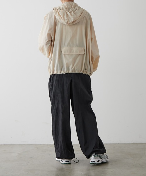 【撥水/抗菌防臭】マウンテンパーカー(パッカブル)（ナイロンジャケット）｜earthy（アーシー）