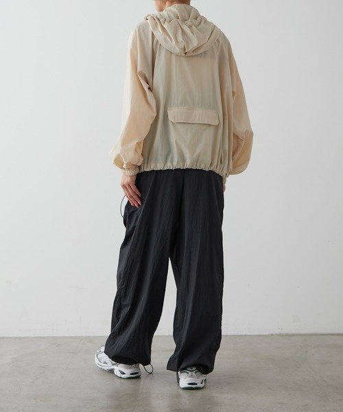 【撥水/抗菌防臭】マウンテンパーカー(パッカブル)（ナイロンジャケット）｜earthy（アーシー）