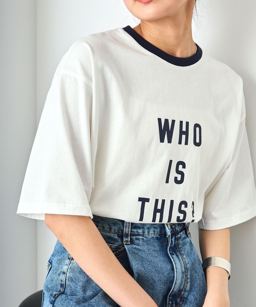 forksy.（フォルクシー）の「【forksy.】リンガーグラフィックTシャツ（Tシャツ/カットソー・レディース・アイボリー/オフホワイト・FREE）」の13枚目の写真