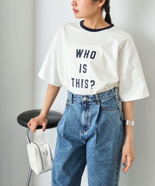 forksy.（フォルクシー）の「【forksy.】リンガーグラフィックTシャツ（Tシャツ/カットソー・レディース・アイボリー/オフホワイト・FREE）」の15枚目の写真