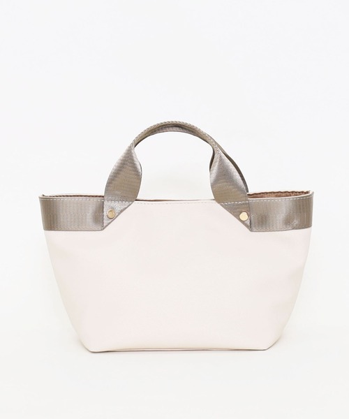 COOCO(クーコ)の「テープハンドルフェイクレザーミニ2WAY(ハンドバッグ・レディース・ブラック/グレー系その他/サックスブルー/ピンク/シルバー/アイボリー/ブラック×ブラック・9)」の10枚目の写真