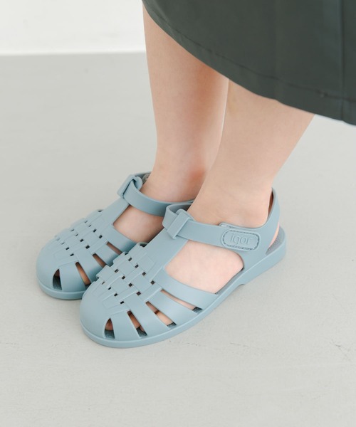 igor(イゴール)の「igor CLASICA V(KIDS)(サンダル・キッズ・ライトブルー/ブラウン・ 15/16/17)」の3枚目の写真