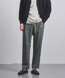 UNITED ARROWS | ポリエステル リネン 1プリーツ オールギャザー イージーパンツ(その他パンツ)