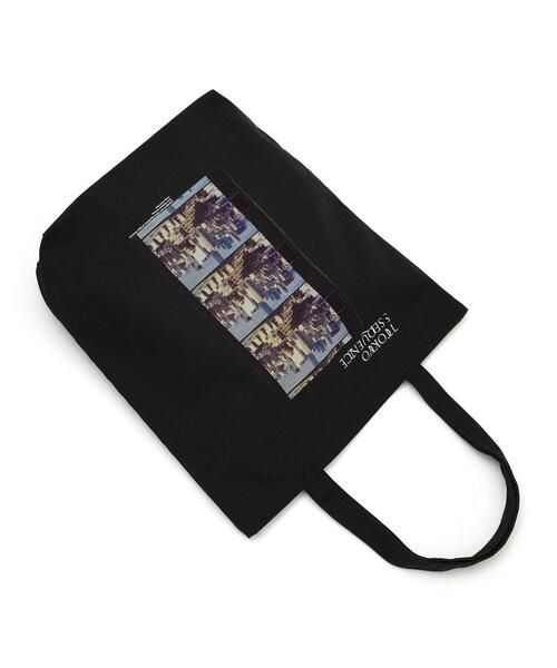 green label relaxing（グリーンレーベルリラクシング）の「【別注】＜TOKYO SEQUENCE＞トート バッグ（ショルダーバッグ・メンズ・ライトグレー/ブラック・FREE）」の7枚目の写真