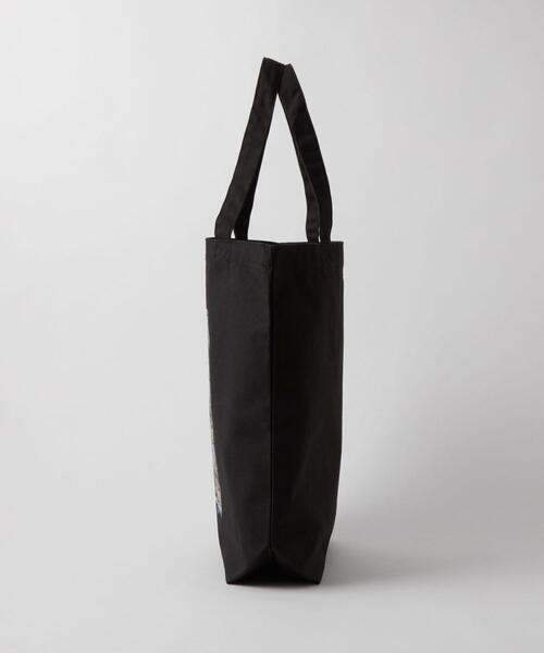 green label relaxing（グリーンレーベルリラクシング）の「【別注】＜TOKYO SEQUENCE＞トート バッグ（ショルダーバッグ・メンズ・ライトグレー/ブラック・FREE）」の9枚目の写真