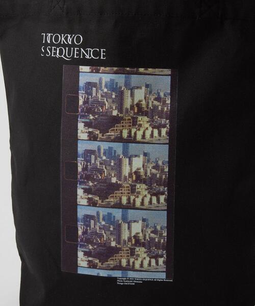 green label relaxing（グリーンレーベルリラクシング）の「【別注】＜TOKYO SEQUENCE＞トート バッグ（ショルダーバッグ・メンズ・ライトグレー/ブラック・FREE）」の15枚目の写真