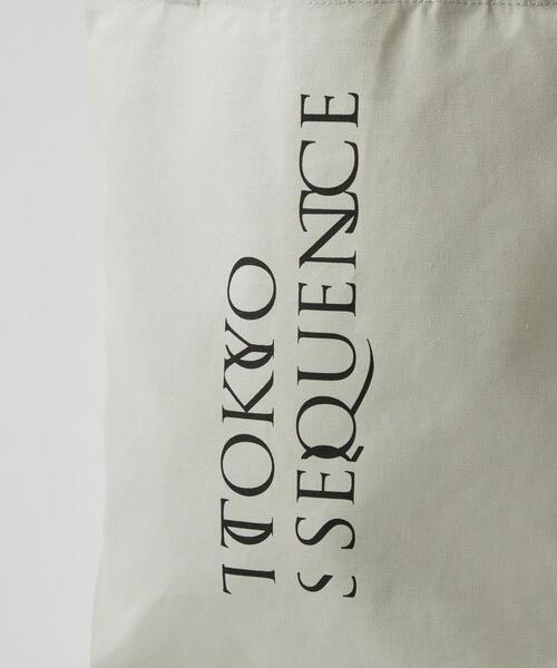 green label relaxing（グリーンレーベルリラクシング）の「【別注】＜TOKYO SEQUENCE＞トート バッグ（ショルダーバッグ・メンズ・ライトグレー/ブラック・FREE）」の20枚目の写真