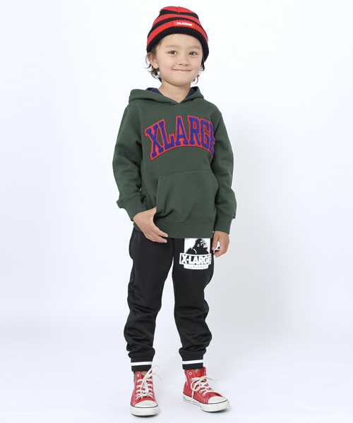 XLARGE KIDS（エクストララージキッズ）の「XL KNIT CAP（ニットキャップ/ビーニー・キッズ・ブラック/レッド/ブルー・ONE SIZE）」の6枚目の写真