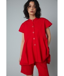 HeRIN.CYE（ヘリンドットサイ）の「French sleeve ponte tops (フレンチ スリーブ ポンチ トップス)（Tシャツ/カットソー）」