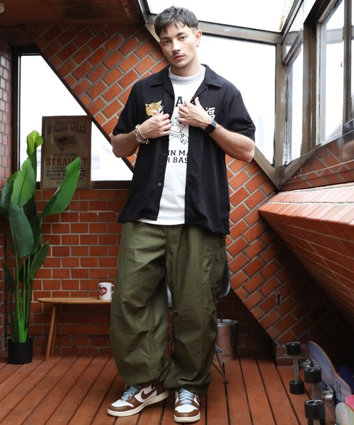 HOUSTON（ヒューストン）の「HOUSTON スカシャツ（VIETNAM）（シャツ/ブラウス・メンズ・ブラック/ターコイズブルー/ベージュ・LARGE/MEDIUM/X-LARGE）」の13枚目の写真