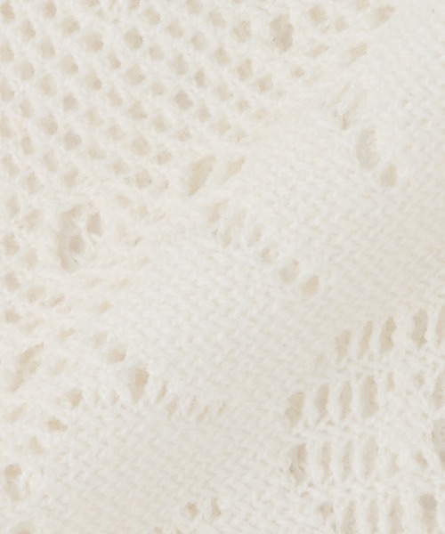 petit main（プティマイン）の「【リンク】レースカーディガン★（シャツ/ブラウス・キッズ・ブラック/オフホワイト・M/S/L）」の8枚目の写真