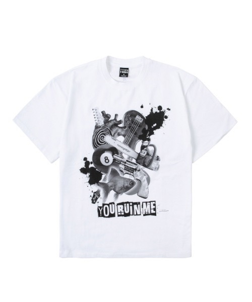 runningHIGH(ランニングハイ)の「【RUNNING HIGH 】RUIN ME ハーフスリーブ Tシャツ / RUIN ME H/S TEE(Tシャツ/カットソー・レディース・ピンク/ホワイト/ブラック・LARGE/MEDIUM)」の7枚目の写真