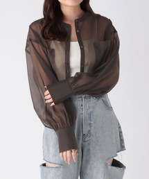 シアーノーカラーシャツ 969877