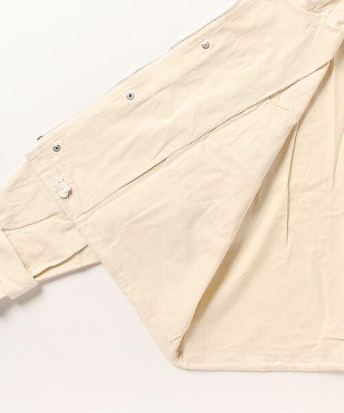 chocomee（チョコミー）の「アースカラーブルゾン/earth color blouson（ブルゾン・レディース・カーキ/アイボリー・FREE）」の15枚目の写真