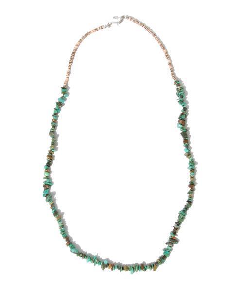 B:MING by BEAMS（ビーミングバイビームス）の「ビーミング by ビームス / ターコイズネックレス（ネックレス・メンズ・ロイヤルブルー・ONE SIZE）」の4枚目の写真