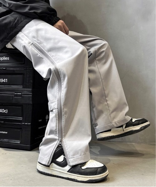 Burner（バーナー）の「【OKUOKU　0909】サイドジッパー  パンツ oku-bottom-704517320033-28　Y（その他パンツ・メンズ・A/B・L/M/S/XL）」の4枚目の写真
