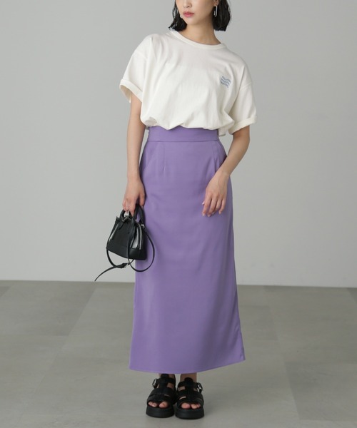 FREE'S MART(フリーズマート)の「切り替えカバーバッグ(ショルダーバッグ・レディース・ホワイト/ブラック/オレンジ・フリ-)」の20枚目の写真