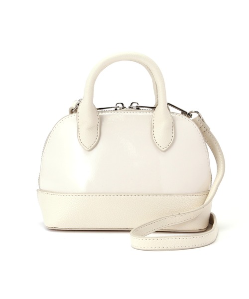 FREE'S MART(フリーズマート)の「切り替えカバーバッグ(ショルダーバッグ・レディース・ホワイト/ブラック/オレンジ・フリ-)」の19枚目の写真