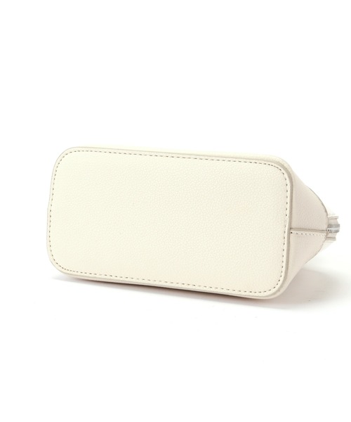 FREE'S MART(フリーズマート)の「切り替えカバーバッグ(ショルダーバッグ・レディース・ホワイト/ブラック/オレンジ・フリ-)」の11枚目の写真