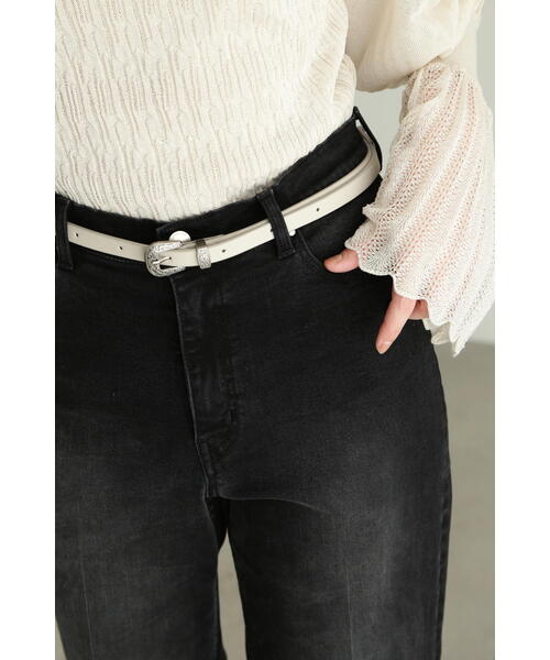 JILL STUART(ジルスチュアート)の「◆ウエスタンベルト(ベルト・レディース・ブラック/グレー・フリ-)」の7枚目の写真