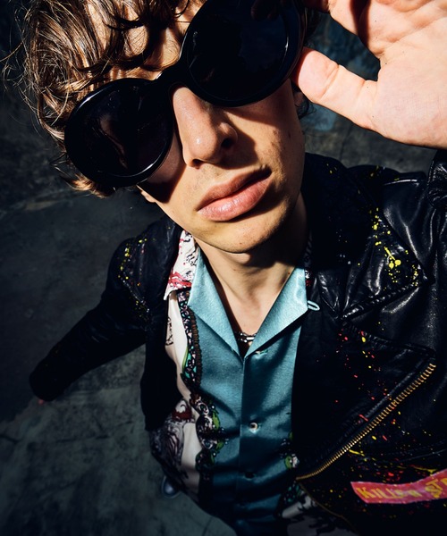 glamb（グラム）の「Anarchy Paint Riders JKT / アナーキーペイント