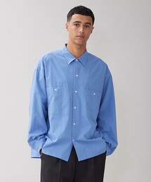 UNFILO（アンフィーロ）の「【男女兼用】コンフォート カジュアル ワイドシャツ（シャツ/ブラウス）」