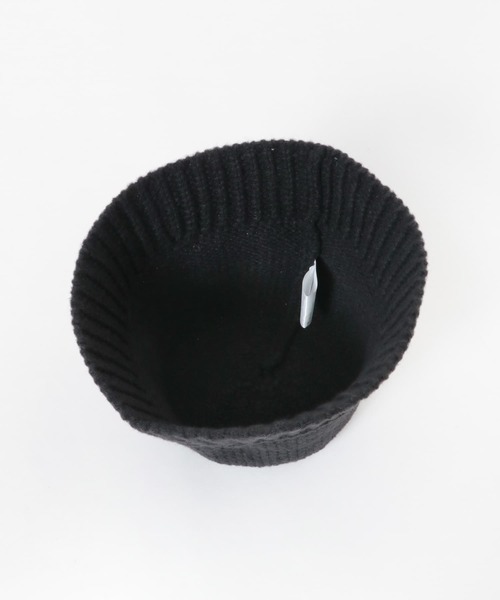 SMELLY（スメリー）の「ニットデザインハット（ハット・レディース・ブラック/アイボリー・-）」の14枚目の写真