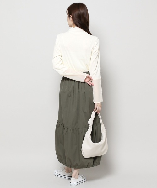 3.3 Field Trip （3.3フィールドトリップ）の「3.3 Field Trip／ソデキリカエ長袖T 2972909（Tシャツ/カットソー・レディース・ブラック/ホワイト・FREE）」の4枚目の写真