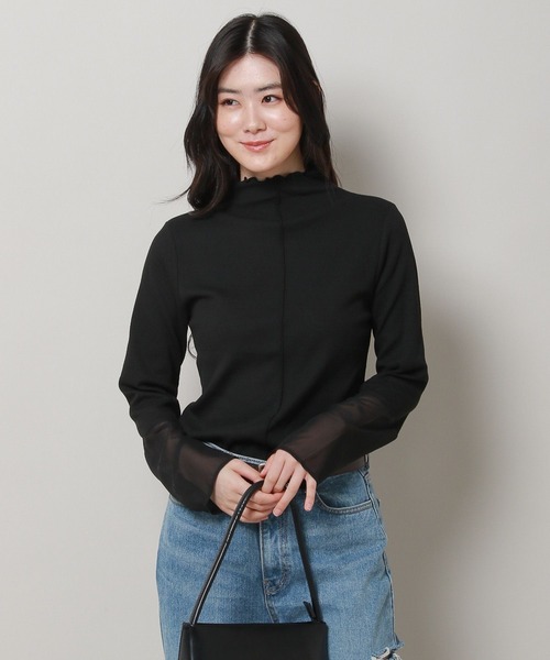 3.3 Field Trip （3.3フィールドトリップ）の「3.3 Field Trip／ソデキリカエ長袖T 2972909（Tシャツ/カットソー・レディース・ブラック/ホワイト・FREE）」の9枚目の写真
