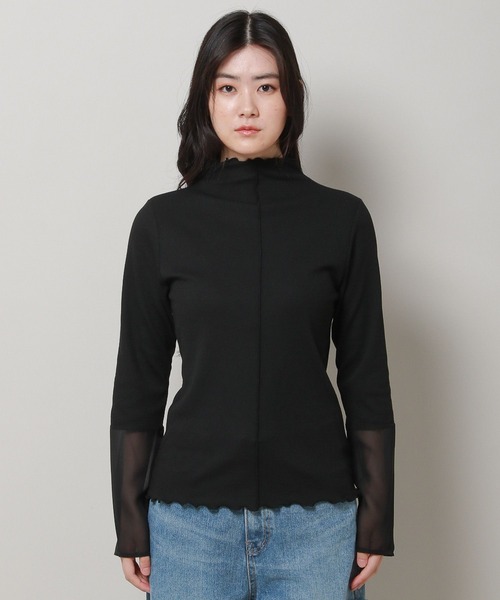 3.3 Field Trip （3.3フィールドトリップ）の「3.3 Field Trip／ソデキリカエ長袖T 2972909（Tシャツ/カットソー・レディース・ブラック/ホワイト・FREE）」の12枚目の写真