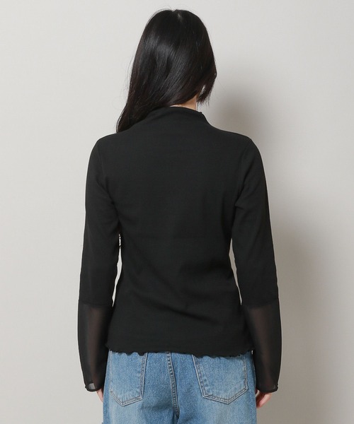 3.3 Field Trip （3.3フィールドトリップ）の「3.3 Field Trip／ソデキリカエ長袖T 2972909（Tシャツ/カットソー・レディース・ブラック/ホワイト・FREE）」の14枚目の写真