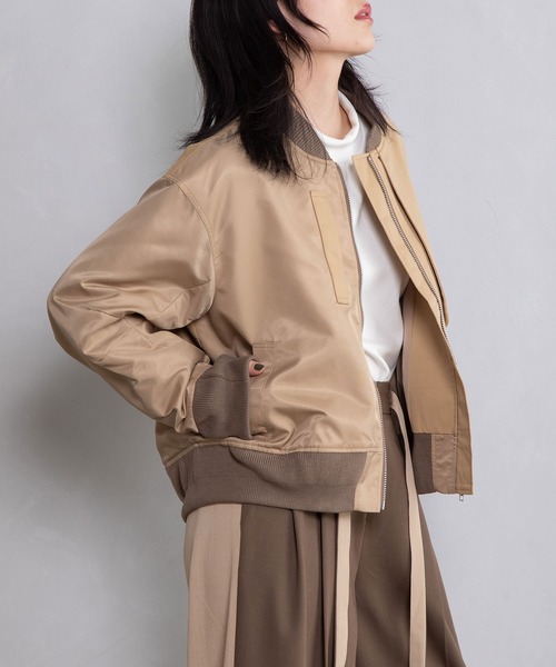 MARECHAL TERRE（マルシャルテル）の「トレンチブルゾン(MA-1