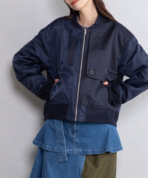 MARECHAL TERRE（マルシャルテル）の「トレンチブルゾン(MA-1