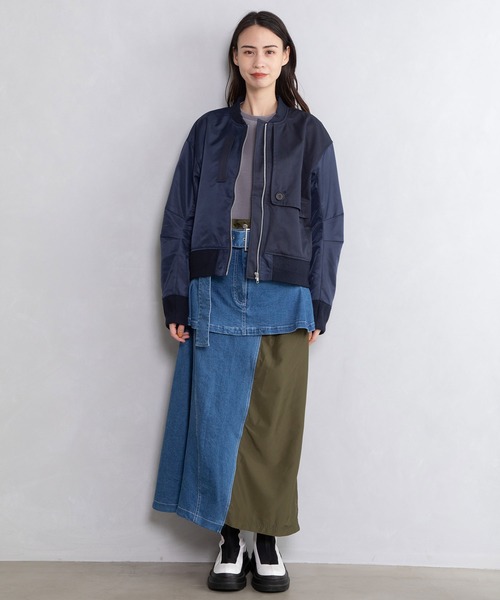 MARECHAL TERRE（マルシャルテル）の「トレンチブルゾン(MA-1