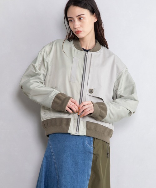 MARECHAL TERRE（マルシャルテル）の「トレンチブルゾン(MA-1