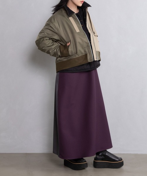 MARECHAL TERRE（マルシャルテル）の「トレンチブルゾン(MA-1