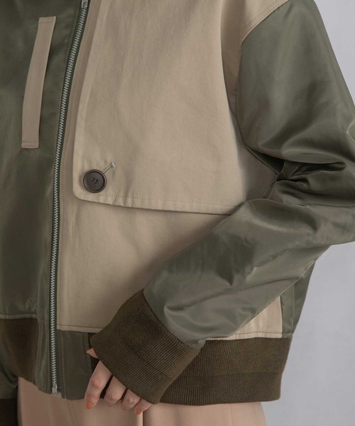 MARECHAL TERRE（マルシャルテル）の「トレンチブルゾン(MA-1