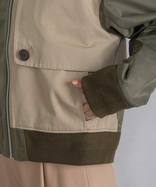 MARECHAL TERRE（マルシャルテル）の「トレンチブルゾン(MA-1