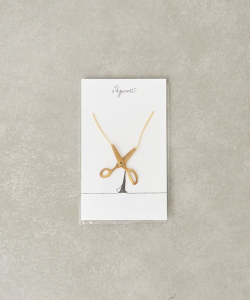 aquvii（アクビ）の「アクビ cut necklace（ネックレス・レディース・ゴールド・フリー）」の3枚目の写真