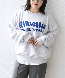 GOOD ROCK SPEED | 【SHIPS any別注】GOOD ROCK SPEED: NIRVANA プリント スウェット◇(スウェット)