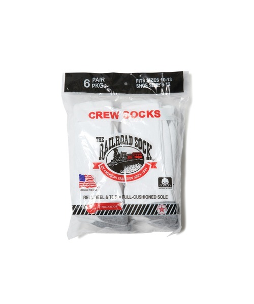 AMERICAN RAG CIE（アメリカンラグシー）の「US GOODS 6 pair Socks（ソックス/靴下・メンズ・ホワイト・FREE）」の2枚目の写真