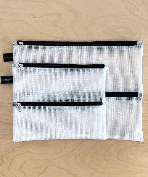 HIGHTIDE(ハイタイド)の「Zip Bag Multi-Comp マルチコンパートメントジップバッグ A5(ポーチ・レディース・その他・FREE)」の5枚目の写真