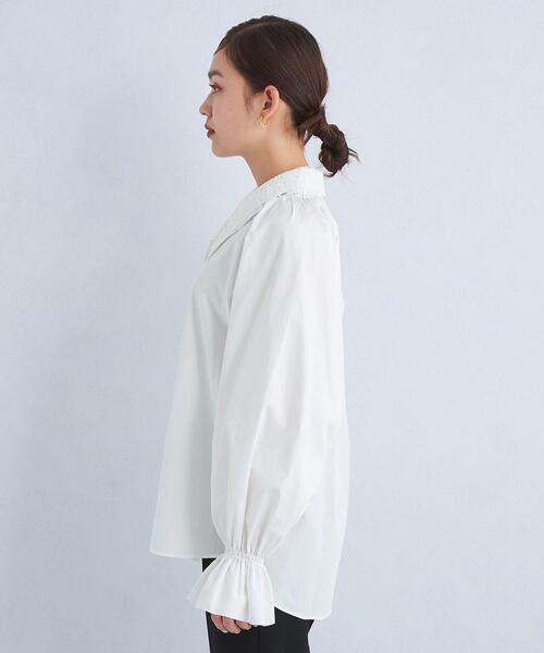 ELIN(エリン)の「【別注】<ELIN >レースカラー ブラウス(シャツ/ブラウス・レディース・ブラック/ホワイト・FREE)」の16枚目の写真