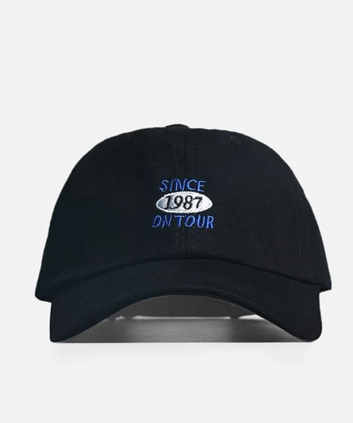 ROOPTOKYO(ループトウキョウ)の「▲one point retro cap/ワンポイント レトロキャップ ベースボールキャップ(キャップ・メンズ・ベージュ/ネイビー/ブラック/グリーン・FREE)」の1枚目の写真